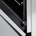 ZLINE Autograph Edition 24 in. Range with Gas Burner and Gas Oven in Stainless Steel with Matte Black Accents, RGZ-24-MB