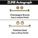 ZLINE Autograph Edition 30 in. Range with Gas Burner and Electric Oven In Stainless Steel with White Matte Door and Gold Accents RAZ-WM-30-G