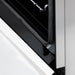 ZLINE Autograph Edition 48 in. Gas Range in DuraSnow® with White Matte Door and Matte Black Accents, RGSZ-WM-48-MB