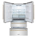 ZLINE Autograph Gold Package - 36 in. Rangetop, 36 in. Range Hood, Dishwasher, Refrigerator, Microwave Oven