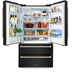 ZLINE Autograph Package - 30 In. Dual Fuel Range, Range Hood, Refrigerator, and Dishwasher in Black Stainless Steel with Gold Accents, 4AKPR-RABRHDWV30-G