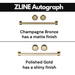 ZLINE Autograph Package - 48 In. Dual Fuel Range, Range Hood, Dishwasher, Refrigerator with Water and Ice Dispenser in Stainless Steel with Gold Accents, 4AKPR-RARHDWM48-G