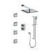 ZLINE Crystal Bay Thermostatic Shower System In Chrome CBY-SHS-T3-CH