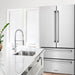 ZLINE Kitchen and Bath 36" Range, Range Hood, Microwave, Dishwasher & Refrigerator Appliance Package, 5KPR-RARH36-MWDWV