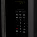 ZLINE Over the Range Convection Microwave Oven in Black Stainless Steel with Modern Handle and Sensor Cooking, MWO-OTR-30-BS