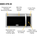 ZLINE Over the Range Convection Microwave Oven in Stainless Steel with Modern Handle and Sensor Cooking, MWO-OTR-30