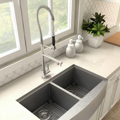 ZLINE Van Gogh Kitchen Faucet In Brushed Nickel VNG-KF-BN